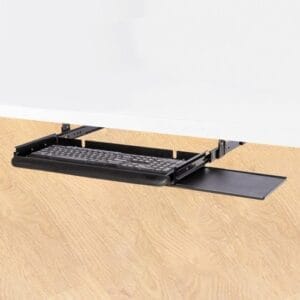 Computer Keyboard Tray with Soft Pad