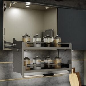 Kitchen Pulldown System - Glass