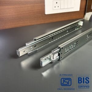 Sleek Telescopic Drawer Slide (I) - 45 Kgs