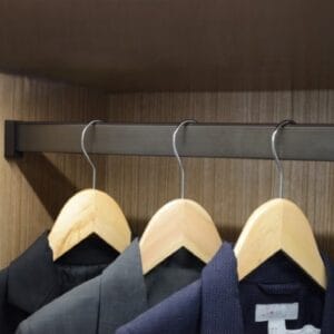 Wardrobe Rail Fittings (Rectangular)