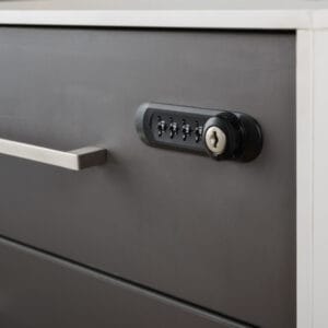 4 digit Combination lock - Pedestal