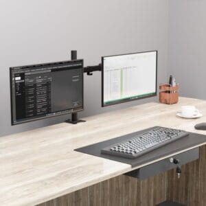 Multi-Screen Monitor Arm 2 - Edge Mount