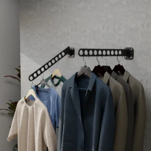 Hanger Holder Wall Mount Set of 2