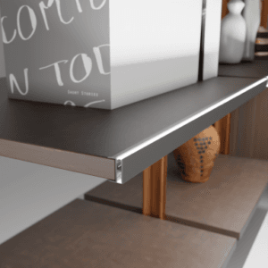 Two Way Shelf Light Profile with Luminor 15