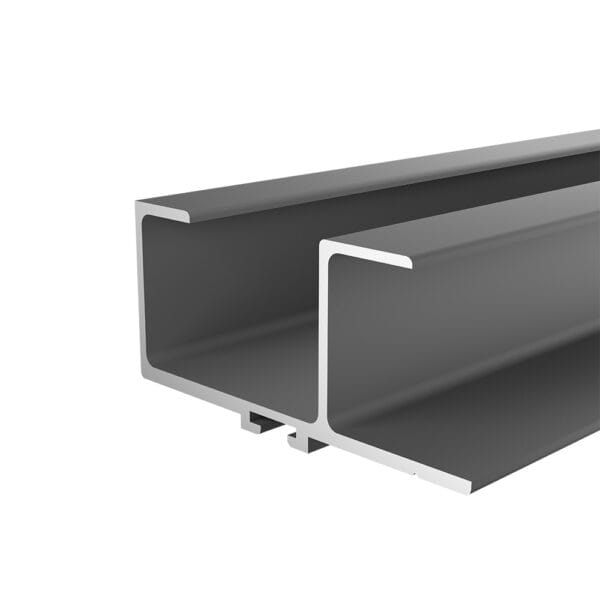 19/25mm Wardrobe Edge Profile with Inset Handle 3