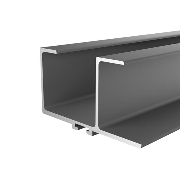 19/25mm Wardrobe Edge Profile with Inset Handle 3
