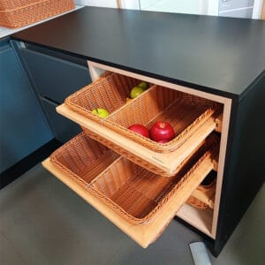 Plastic Wicker Basket