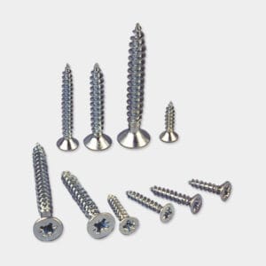 Pozi Recess CSK Head Chipboard Screw