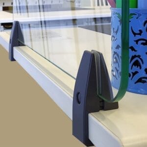 Table Partition Clamp Slim - Edge Mount