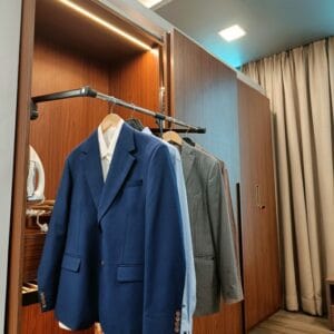 Wardrobe Lift Side Mount - 10 Soft Close