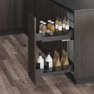 Bottle Pullout 2 - Soft Close - Glass