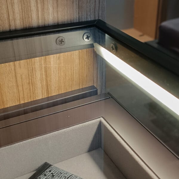 Cabinet Glass Shelf LED Profiles