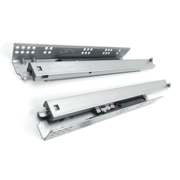 Concealed Drawer Slide Slim – 2 Push Open (with Facia Bracket)