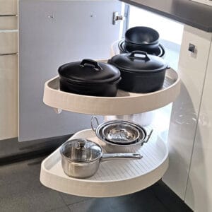 Double Corner Pullout Polymer - 450 (Soft Close)