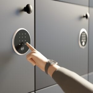 ESmart Digital Lock - Cabinet 3P - Numeric