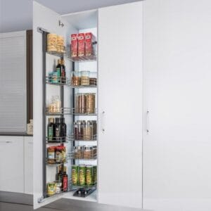 Kitchen Pantry Unit - Soft Close Mechanism & SS304 Basket