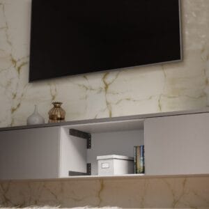 L Shape Hanging Cabinet Support