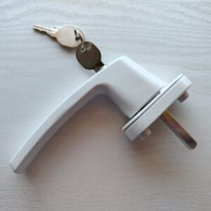 Mortise Window Handle - with Lock 3