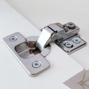 Short Arm Hinge with 4 Hole Mounting Plate SS304