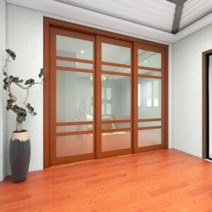 Sliding Door System 100 - Soft Close (for Wooden Door)