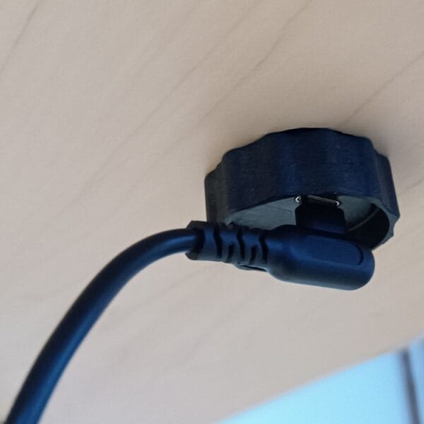USB A & C Type Round Table Socket