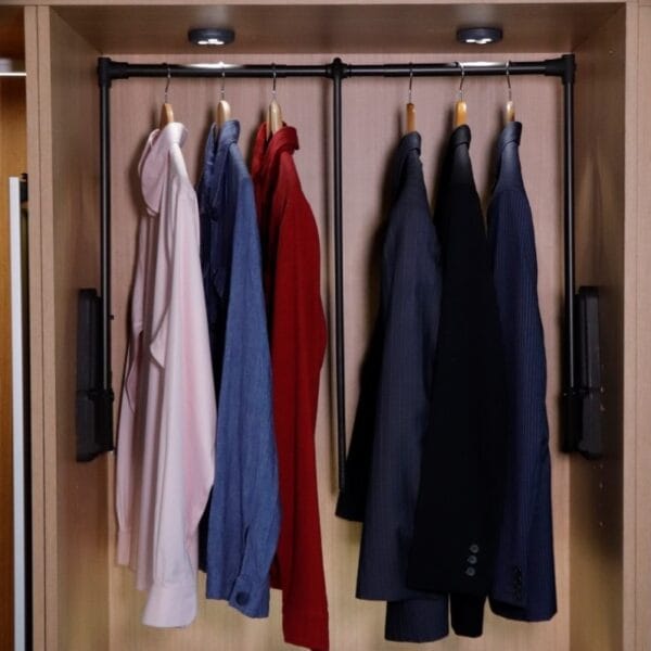 Wardrobe Lift Side Mount - 12