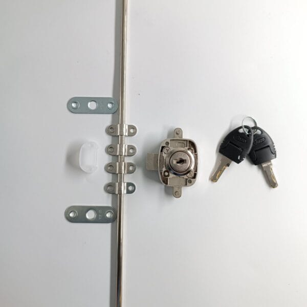 Wardrobe Lock 3 Point (22 mm)