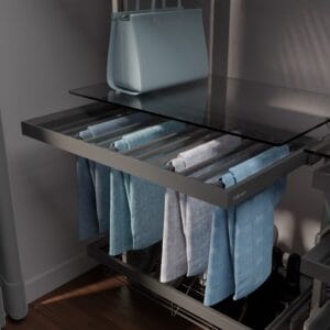 Wardrobe Pullout 2 - Trouser-Saree (Soft Close)