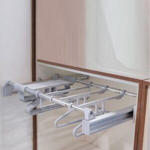 Wardrobe Rack - Trouser - Saree (6 + 6 Hangers)